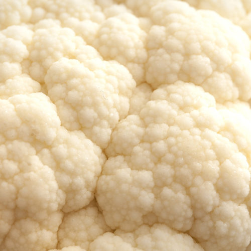 Close-up of cauliflower. Macro
